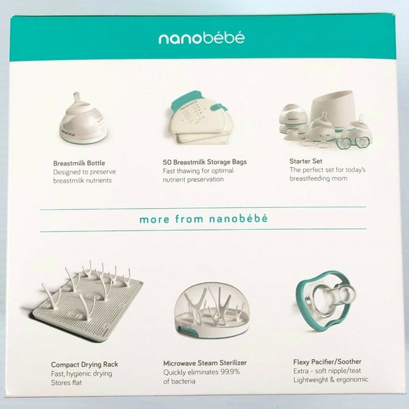 Nanobebe Breast Milk Storage Bags & Organizer NEW - Picture 4 of 6